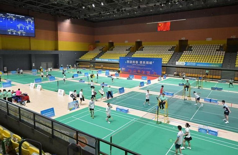 图片-闽台青年羽毛球交流系列活动在福州举办(1)