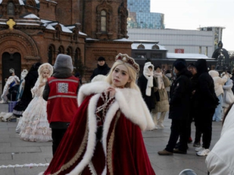 冰雪哈尔滨旅拍正火热