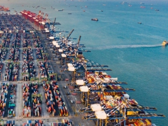 2024年我国海港城市港口经济增加值达6.7万亿元